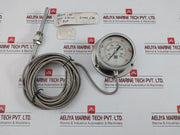 By United Instrument Part No. 50-650˚C Remote Reading Temperature Gauge