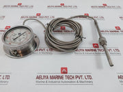 By United Instrument Part No. 50-650˚C Remote Reading Temperature Gauge