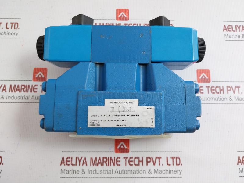 By Vickers 24vdc 30w Directional Control Valve Dg4v 3 6c Vm U H7 60