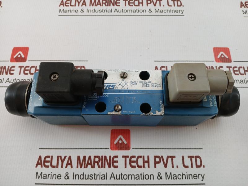 By Vickers Hydraulic Directional Control Valve 350bar, Dg4v 3 6c H M U1 D6 60 En38