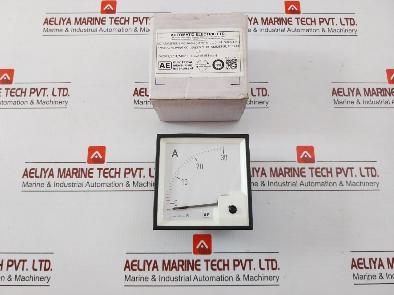 Analog Ammeter By Automatic Electric 0 To 30 A -  230 Gm