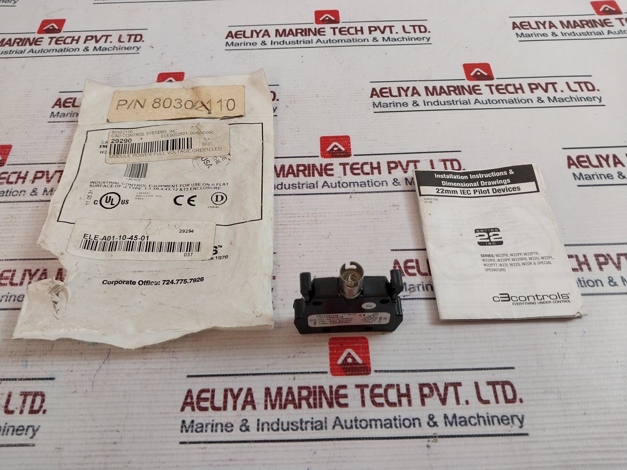 C3 Controls Fm24Lg Full Voltage Module