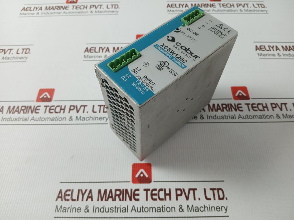 Cabur Xcsw120C Universal Power Supply 24Vdc/5A 200-500Vac 1.2-0.5A