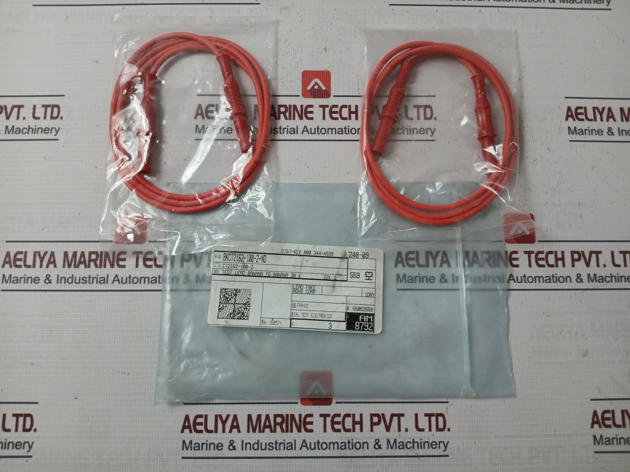 Cal Test Electronics Ct2162-100-2 Banana To Banana Test Lead 1000V 39.4"