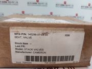 Cameron 140296-01-04-03 Seat Valve B14225