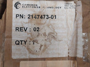 Cameron 2147473-01 Flow-limiting Shut-off Gate Valve Rev:02 Ht-w0292