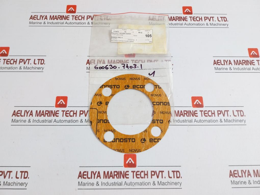 Cargo Tank Gauge Seal 600630-7403-1 Gasket For Novus