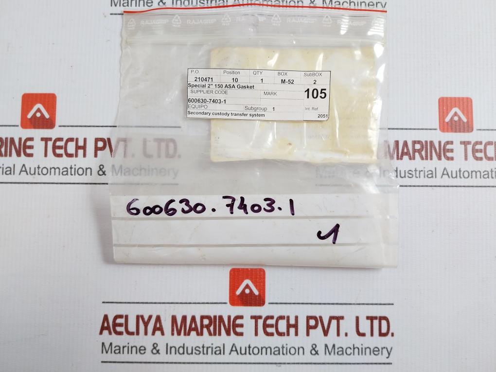 Cargo Tank Gauge Seal 600630-7403-1 Gasket For Novus