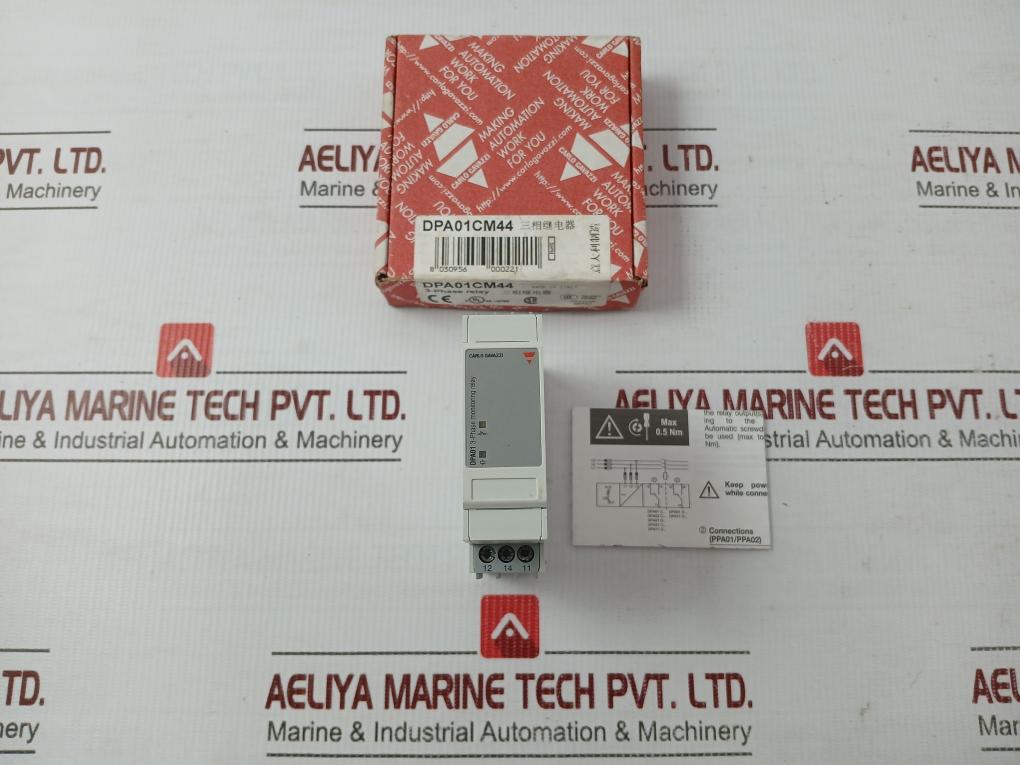 Carlo-Gavazzi-3-Phase-Voltage-Monitoring-Relay-208-480vac-50-60hz-Dpa01cm44-1