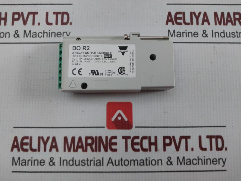 Carlo Gavazzi Digital Panel Meter Plug-In Module 240v 5a Bo R2 In New