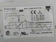 Carlo Gavazzi Dta01C230 Motor Temperature Relay 240V 8A 1/2Hp Dta01