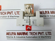 Carlo Gavazzi Rmi A 4 5 Midi Relay W/ Es 15/4N Socket 24Vdc 2A/300Vac 10A/300Vac