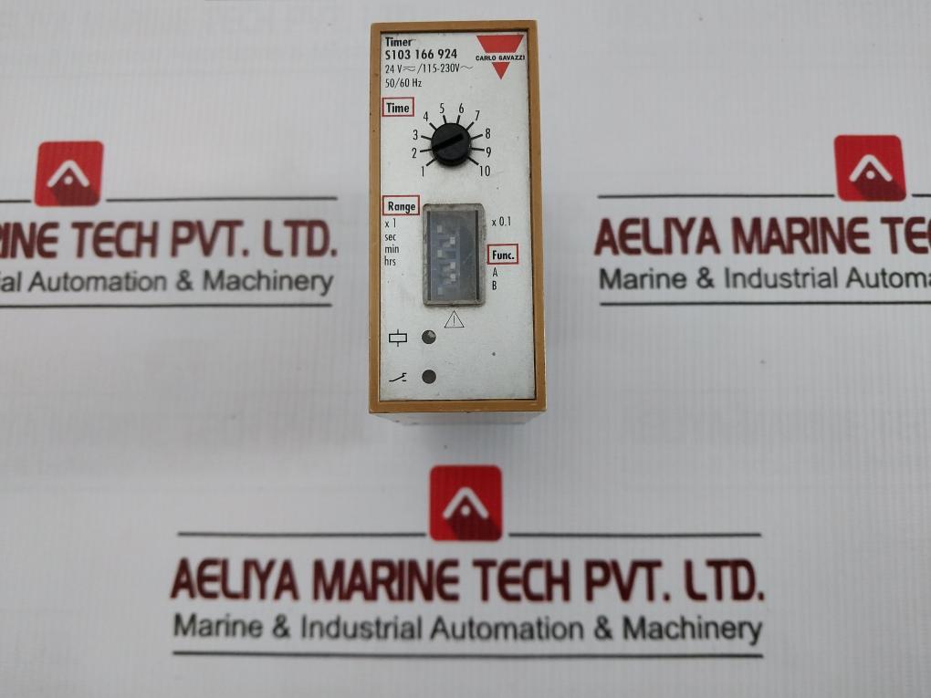 S103 166 924 Multi-Function Timer 1 To 10 By Carlo Gavazzi
