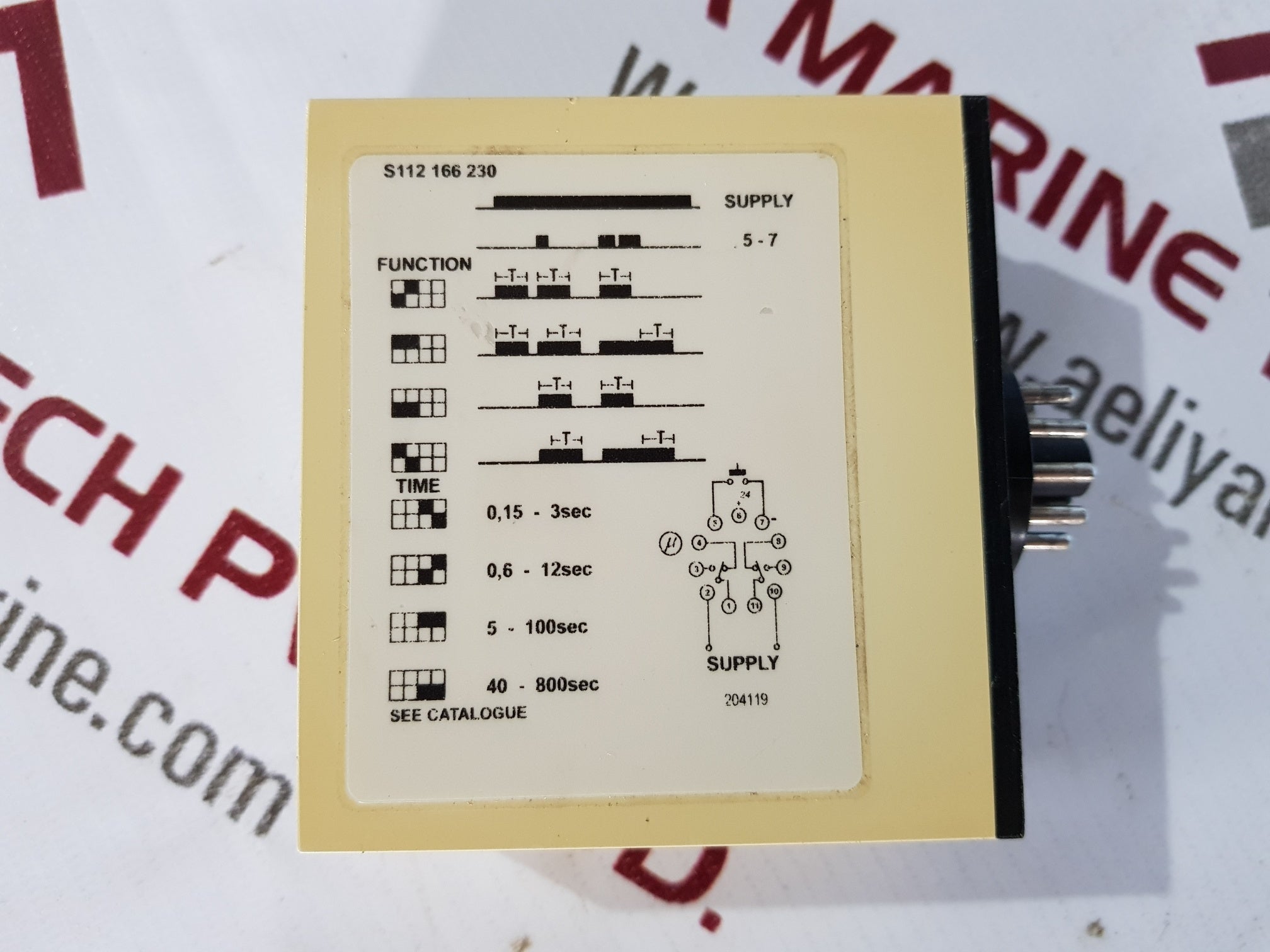 Carlo gavazzi s112166230 interval timer