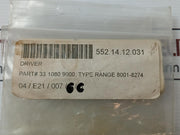Carrier 33.1080.9000 Drive Coupling