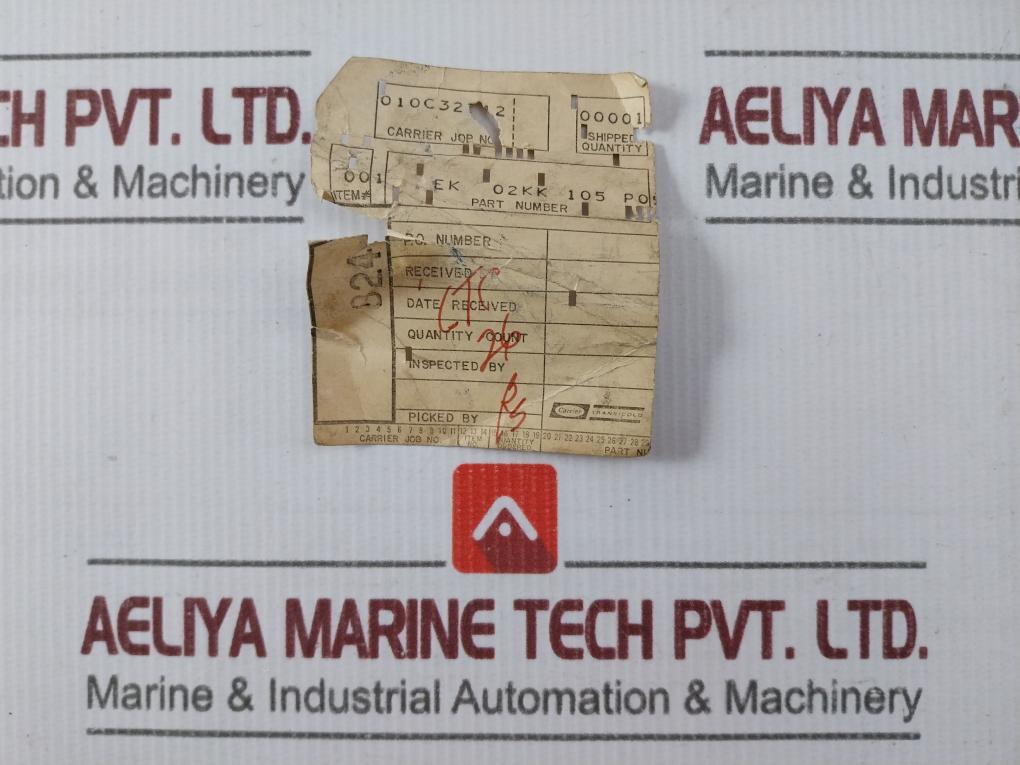 Carrier Ek02Kk105 P05 Plug (1Pack = 5 Pcs)