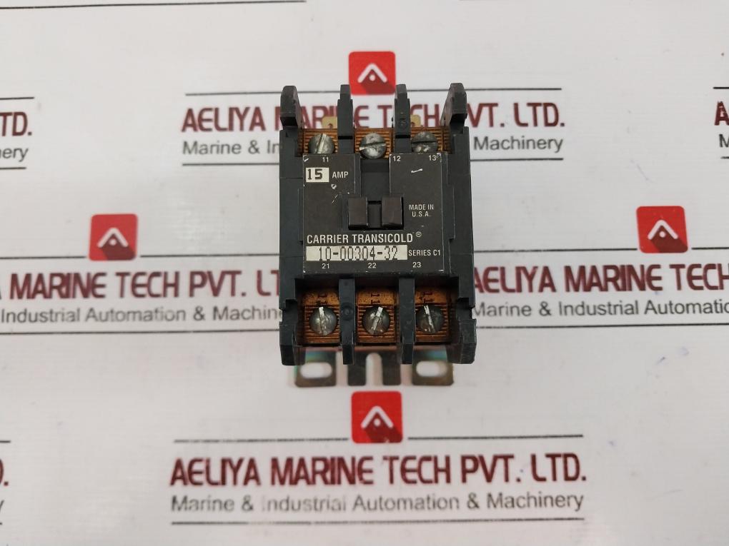Carrier Transicold 10-00304-32 Contactor 15 Amp , 24V 50-60Hz