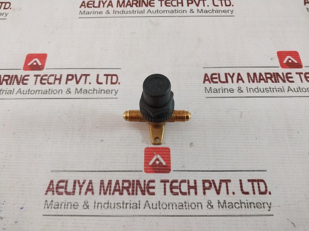 Castel 6010/2 Hermetic Valve Pap21 1/4" Flare 16Nm
