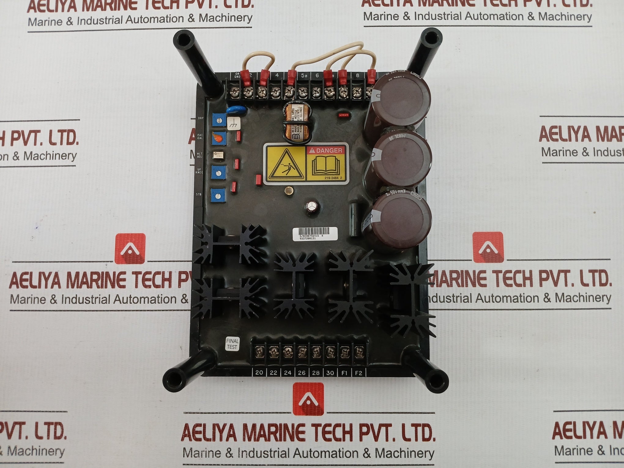 Caterpillar Automatic Voltage Regulator 180-280 Vac 50/60 Hz 1 Or 3 Phase Vr6 Used Condition