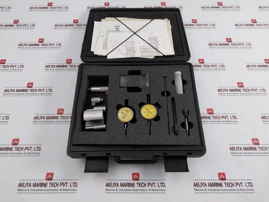 Caterpillar Cat 9u5132 Complete Measuring Dial Indicator Tool Set 0–25 Mm&nbsp;