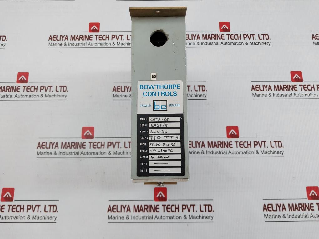 Catx-Rb Temperature Input Monitor Pt100 3 Wire 24vdc 0-10c Bowthorpe Controls