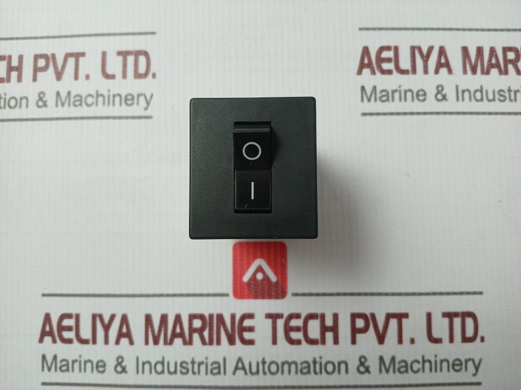 Cbi Bdg2Pa-b0Dxbs-1000X B-frame Black Rocker Switch 240V 50/60Hz 10A