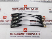 Cctv Via Twisted Pairs Video Balun Transceiver Transmitter For Cctv Security Cable Pair