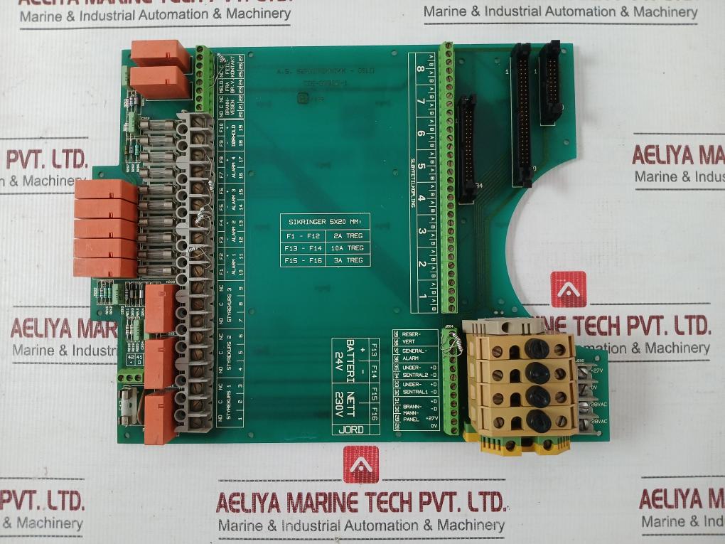 Cde-89325-1 Interface Field Termination Pcb Module By Servoteknikk