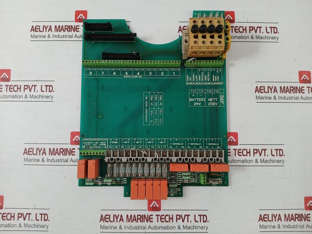 Cde-89325-1 Interface Field Termination Pcb Module By Servoteknikk