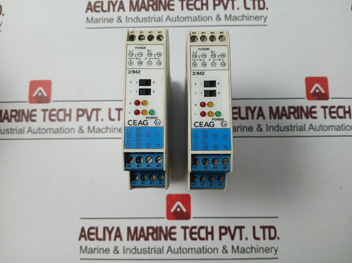 Ceag 2/942 Switch Amplifier Ver Sv2.00 230V Ac/ 1 Va 67Mw Ghg122 3121 D1002