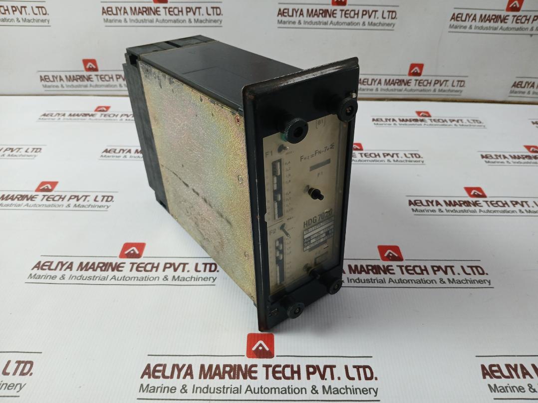 Cee Hdg7020 Frequency Relay 110V 63V 60Hz Sch 9887 B