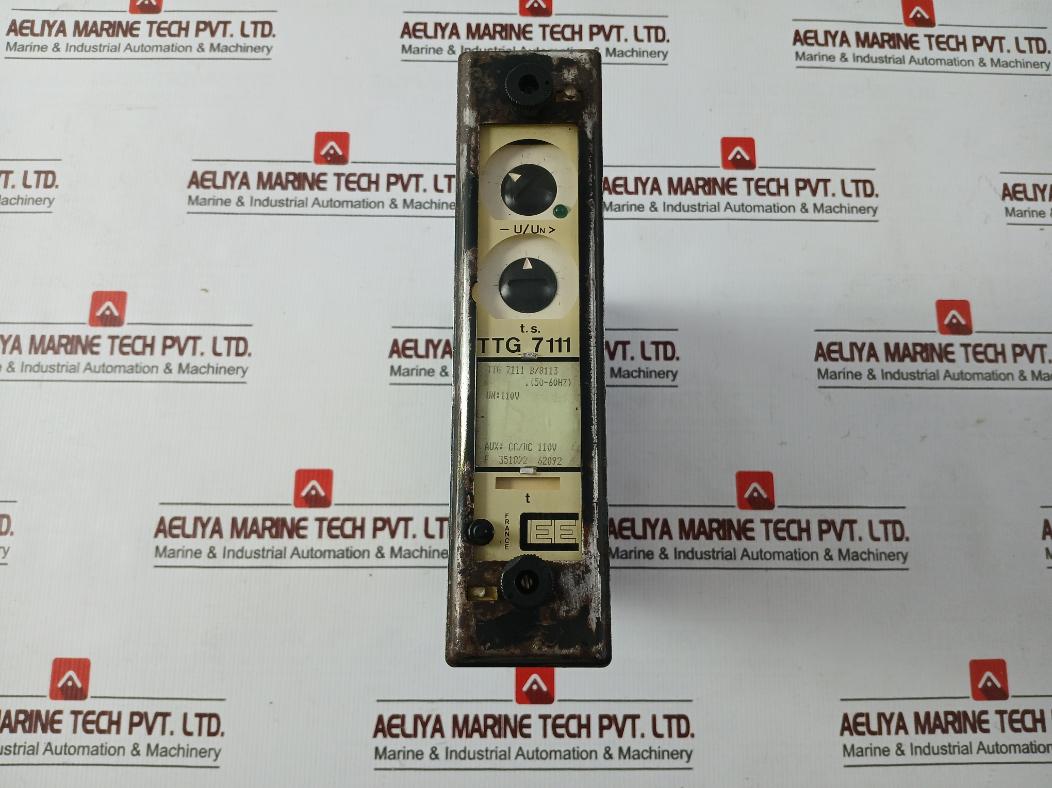 Cee Ttg 7111 B/8113 Protection Relay 50-60Hz Cc/Dc 110V