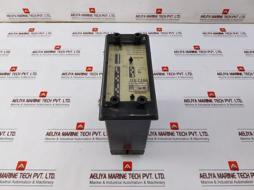 Cee Itg 7166 Phase & Earth Overcurrent Relay 5A 60Hz Sch 9912 A