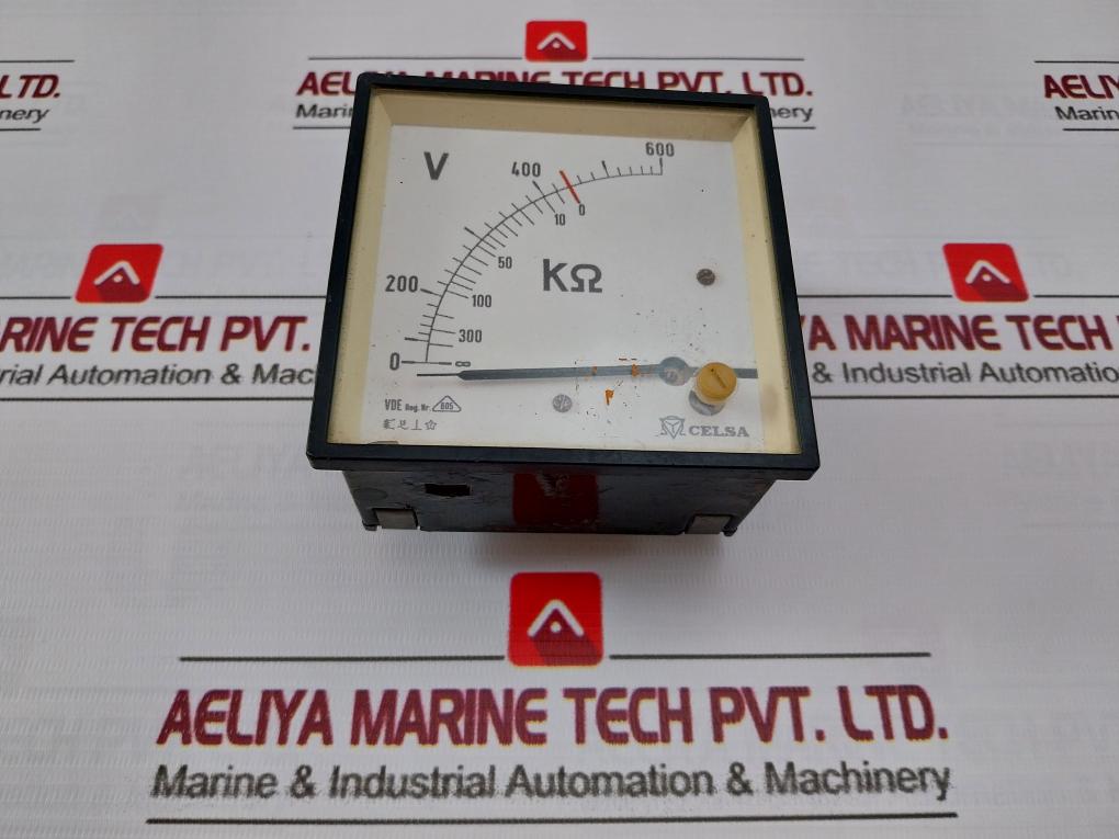 Celsa 0 To 600 V Voltmeter 1.5
