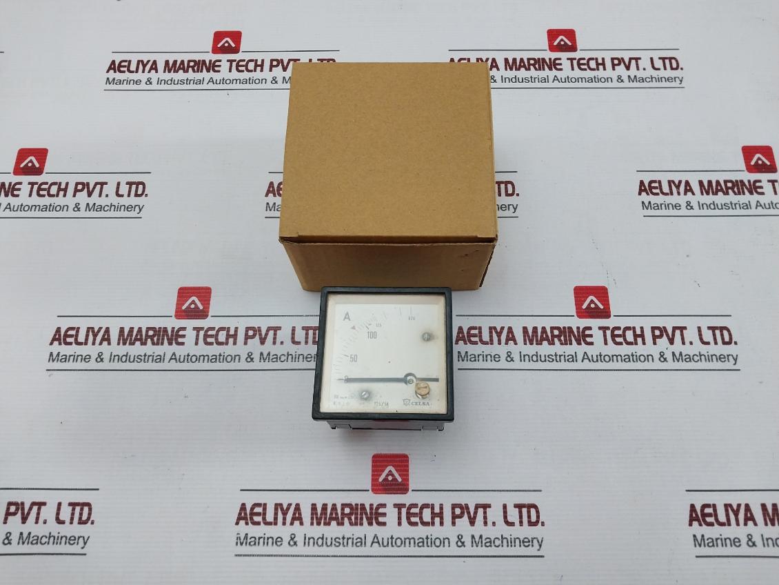 Celsa Analog Ammeter 0-125/625A
