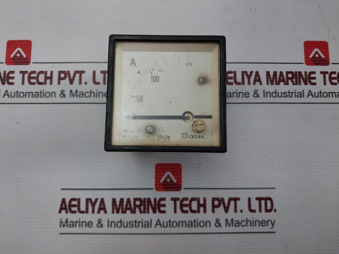 Celsa Analog Ammeter 0-125/625A