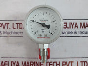 Centrotherm 316L Grade A Tube And Connection Pressure Gauge -1 To 3 Bar
