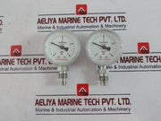 Centrotherm 316L Grade A Tube And Connection Pressure Gauge -1 To 3 Bar