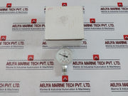 Centrotherm 316L Grade A Tube And Connection Pressure Gauge -1 To 3 Bar