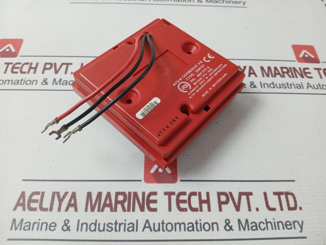 Cerberus Dm1151 Manual Call Point Wr6632
