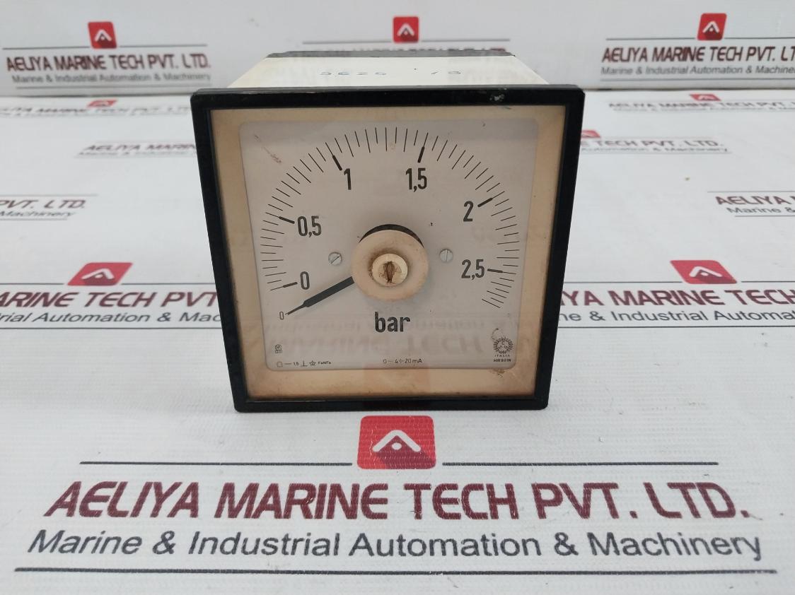 Cgs Hr96W Analog Pressure Measurement Meter 0-4Ã·20Ma H1007 0-2,8 Bar