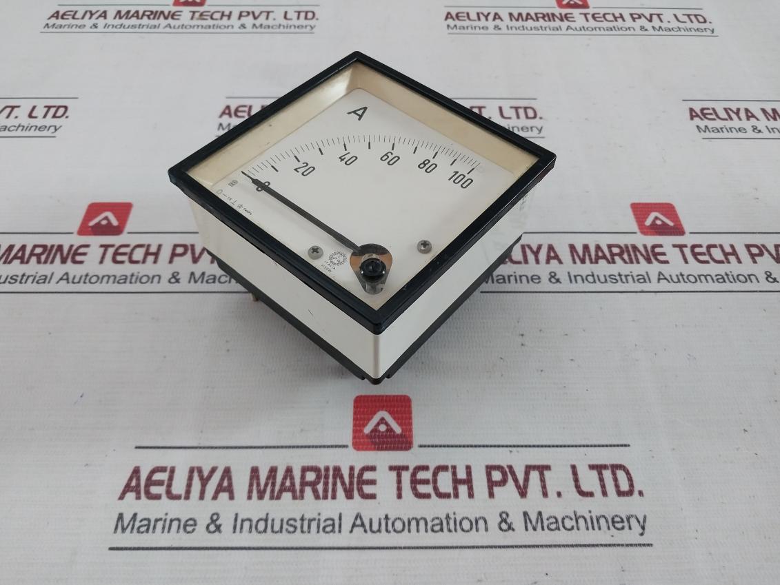 Cgs Italia H96W Ammeter 0 To 100 A