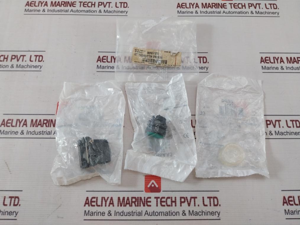 Champion 900725 Push Button Kit Green Type 4,4X,12,& 13 10A