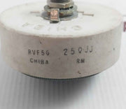 Chiba Rvf50 Enclosed Wire Wound Variable Resistor 25? Jj