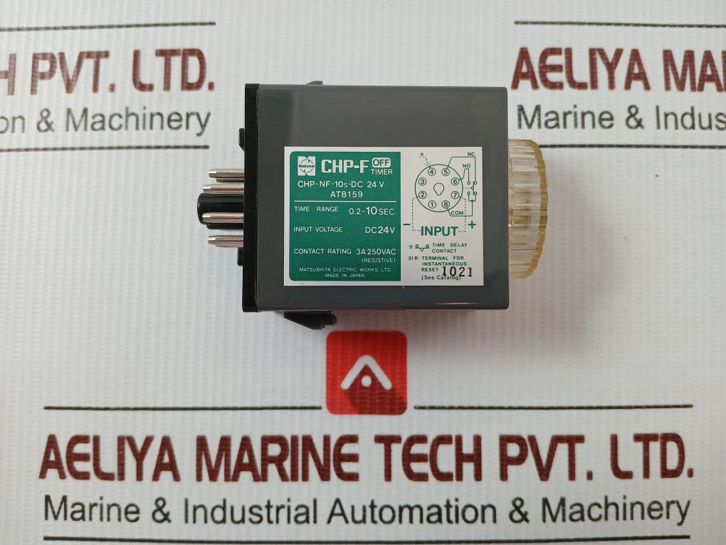 Chp-Nf-10s-Dc 24v Off-Delay Time Relay Brand Matsushita