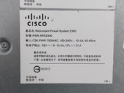 Part No. Pwr-Rps2300 By Cisco 2300 100-240v 10-5a 50-60hz Redundant Power System
