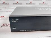 Cisco Sg100-16 16-port Gigabit Switch 100-240V 1A 50-60Hz 