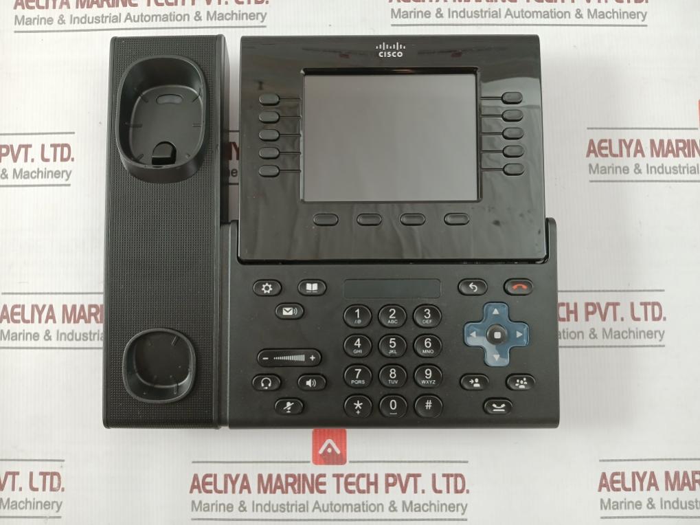 Cisco Cp-9951-c-k9 V05 Telefone Ip Phone 800-30132-05 Rev. A0 Dc48V
