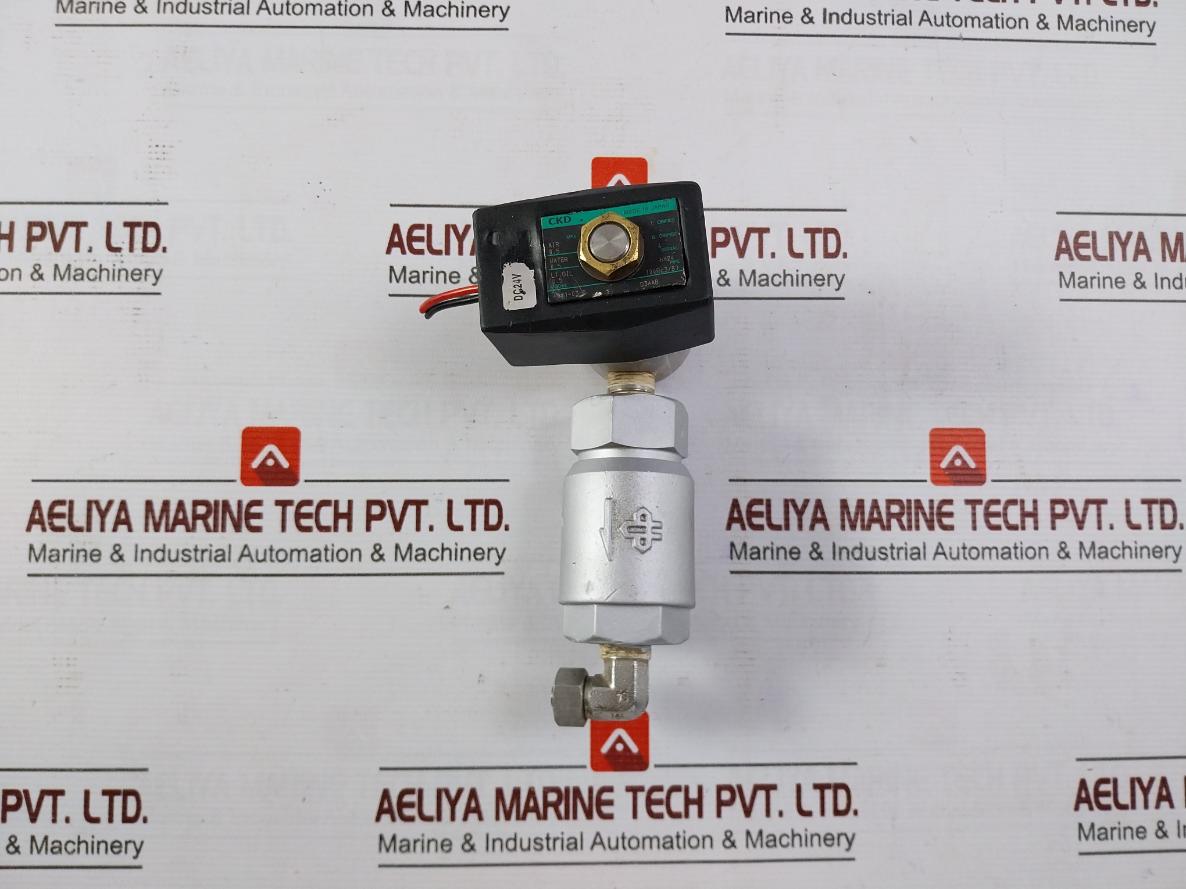 Ckd Ab41-03-5 Solenoid Valve Dc24V