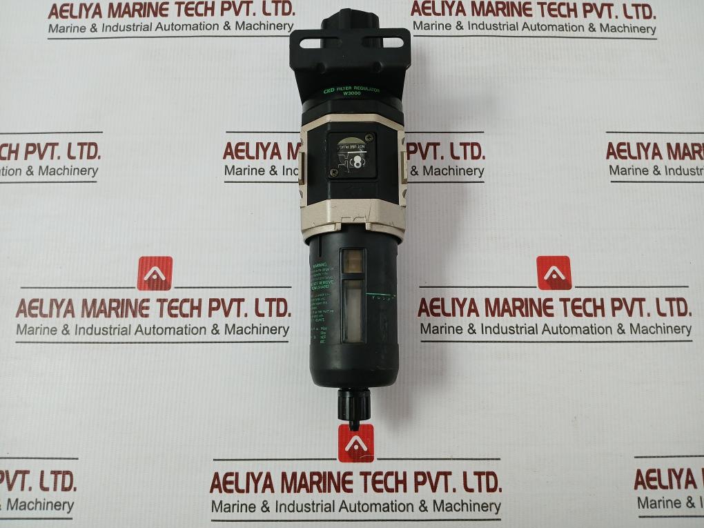 Ckd Filter Regulator 0 To 1.0 Mpa W3000-10